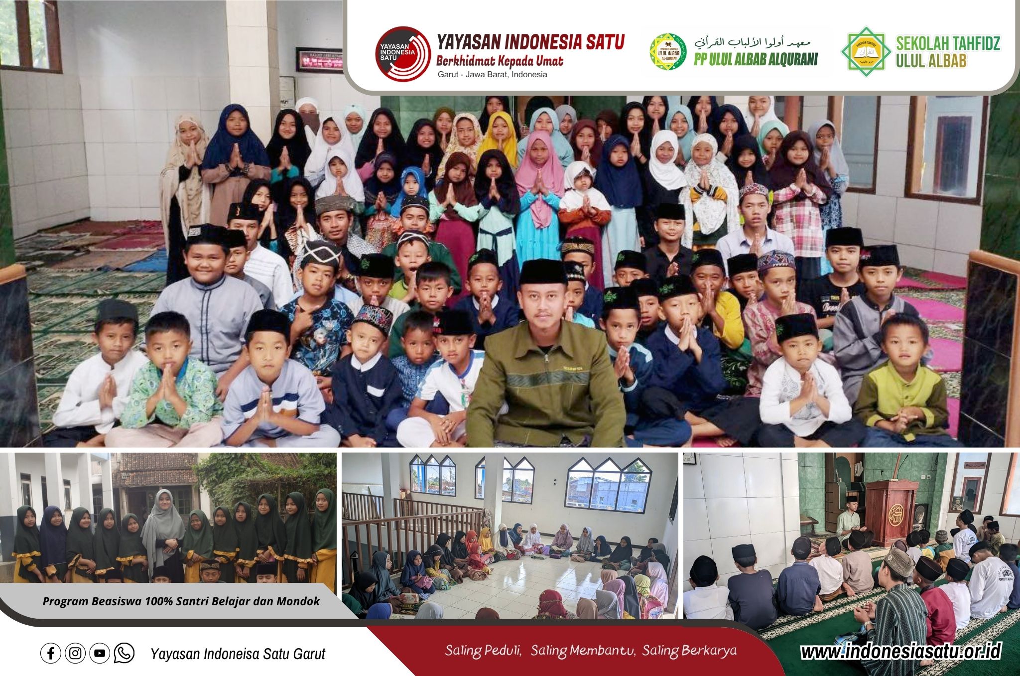 Beasiswa 100% Untuk Santri