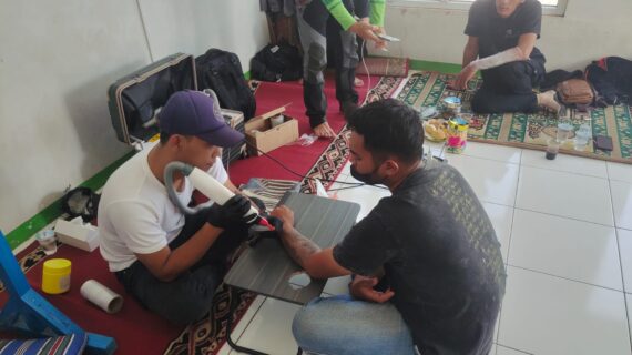 Kegiatan Bakti Sosial Peduli Kesehatan Masyarakat dalam Rangkaian Kegiatan Gebyar Maulid Nabi